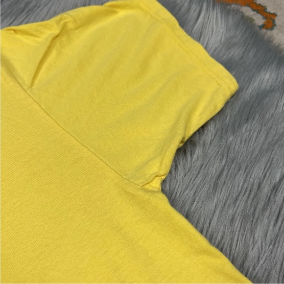 Y2K Vintage Spam Miracle Meat Yellow T Shirt - Picture 6 of 11